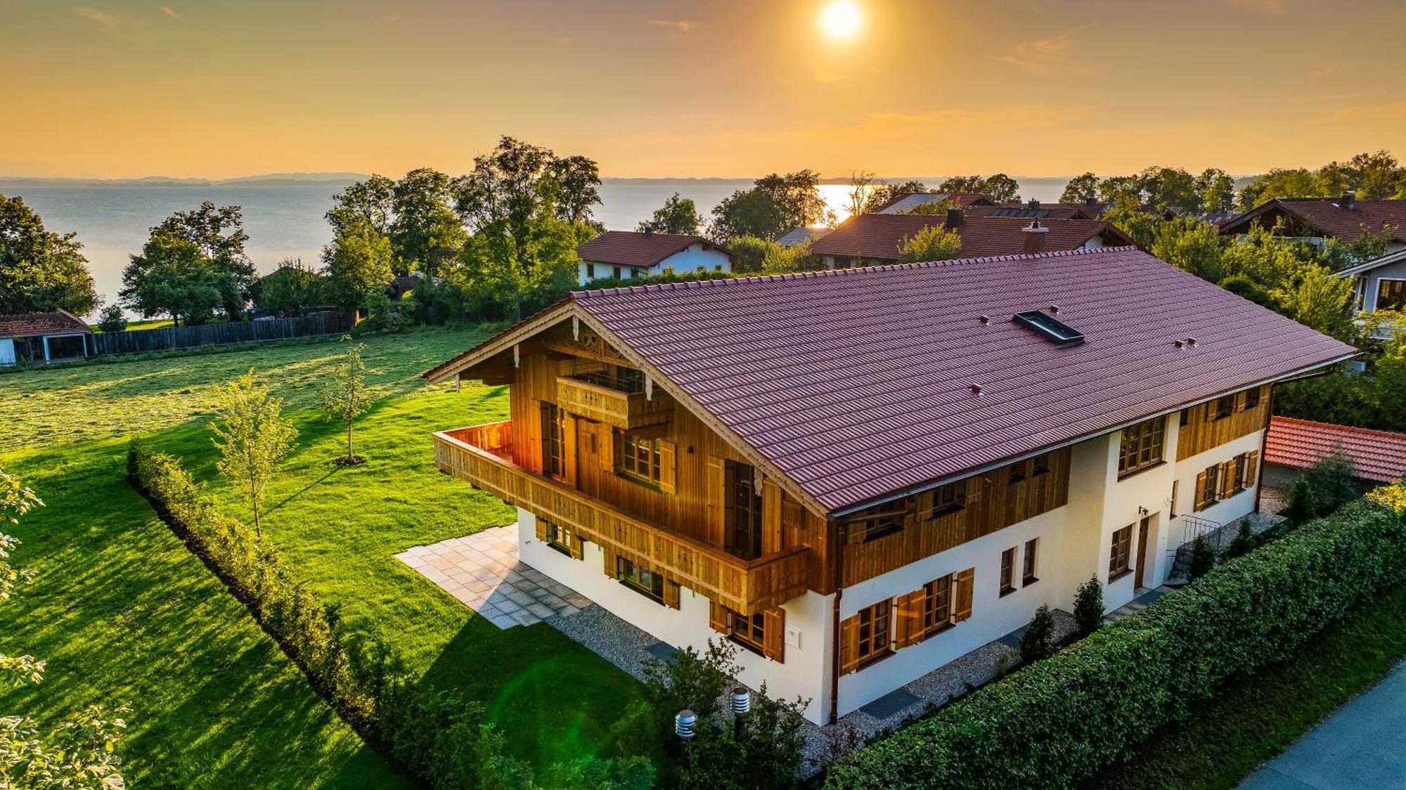 Graf Chiemo Suites - Direkt Am Chiemsee Mit Separatem Seezugang Chieming Εξωτερικό φωτογραφία
